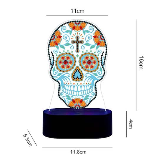 Sparkly Selections Skull 3D Lamp Diamond Painting